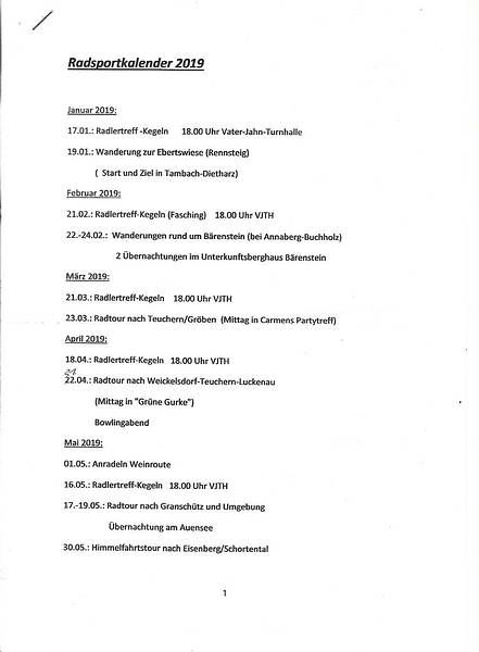 Radsportkalender Radsportkalender